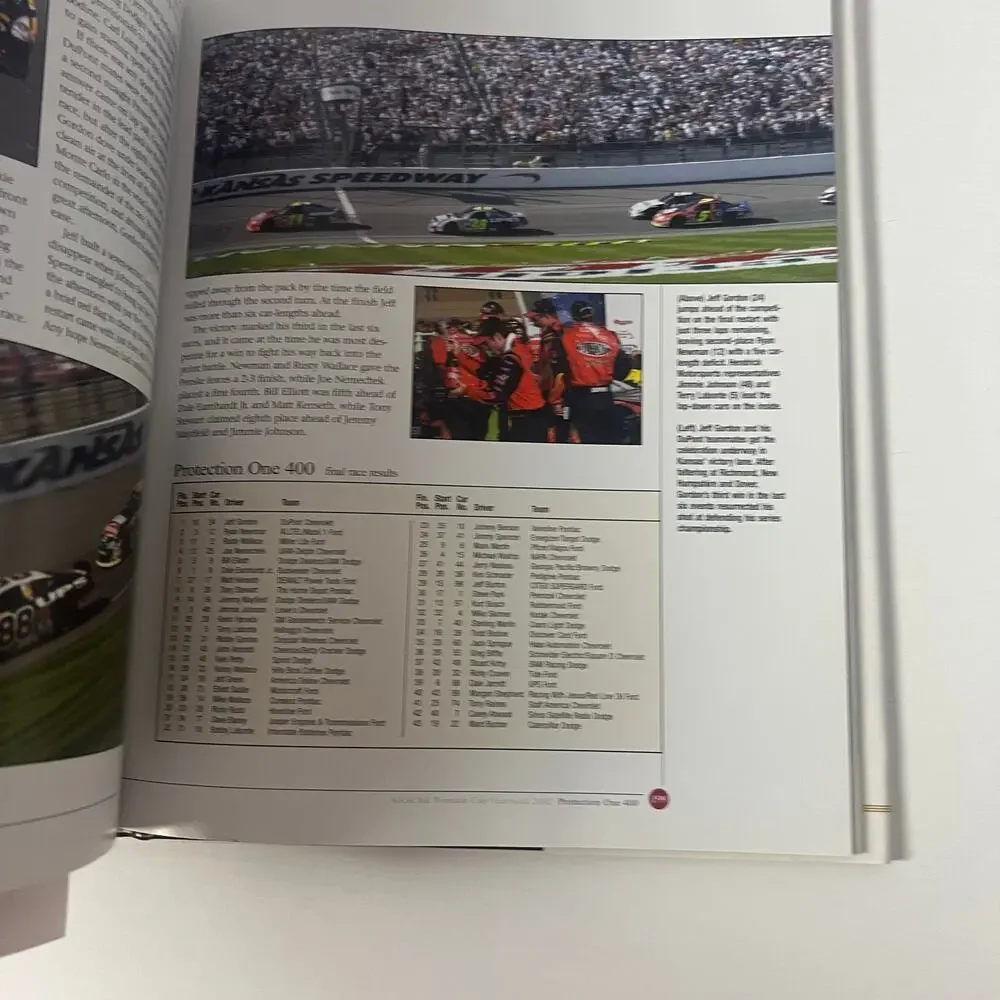 2002 Vintage NASCAR Winston Cup Chronicle Book - Picture 3 of 5